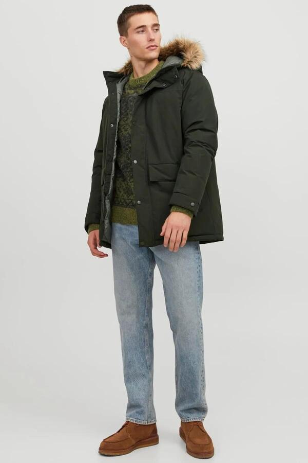Jack&Jones Parka 12236096 Haki
