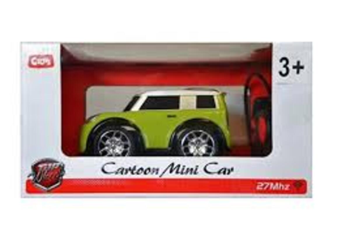 Ceren Toy Karikatür Araba Işıklı Sesli Uzaktan Kumandalı 1:24 CTOY-QX3688-93