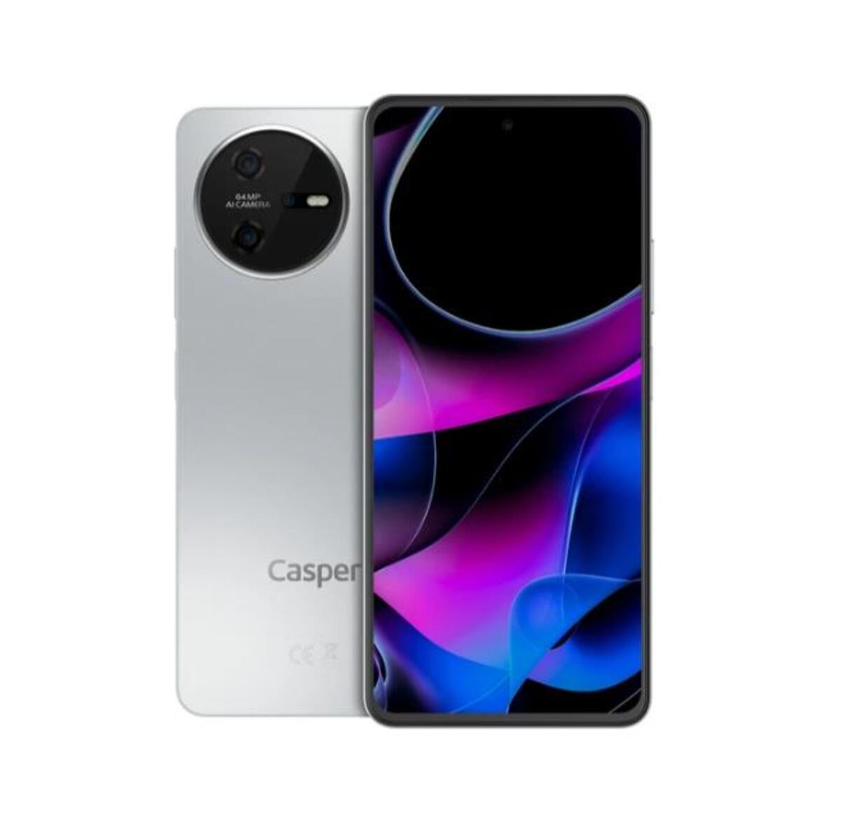 Casper Cep Telefonu Via A40 8/256Gb Gümüş