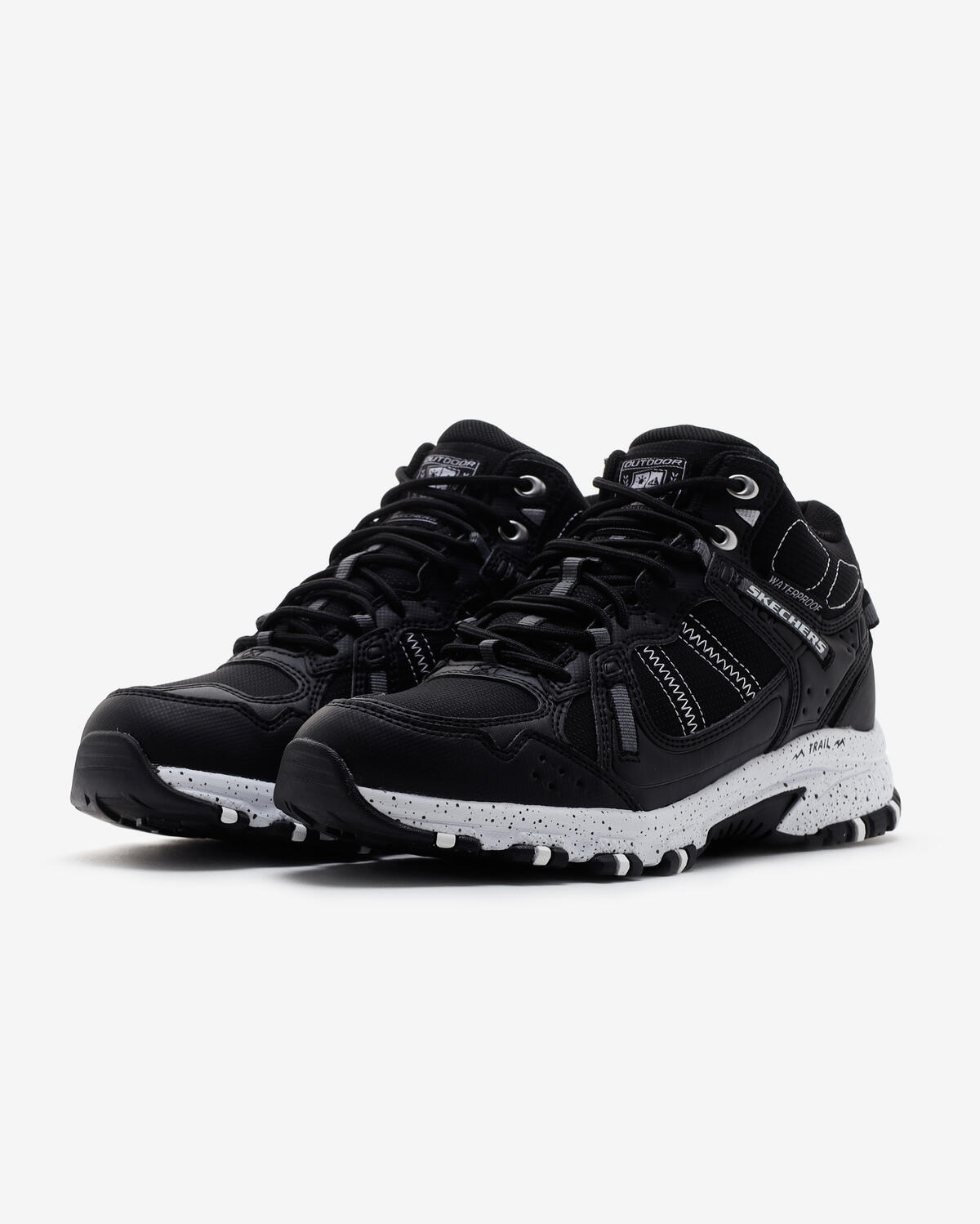 Skechers Hillcrest - Bound Peak 180021 Bkw Siyah/Beyaz