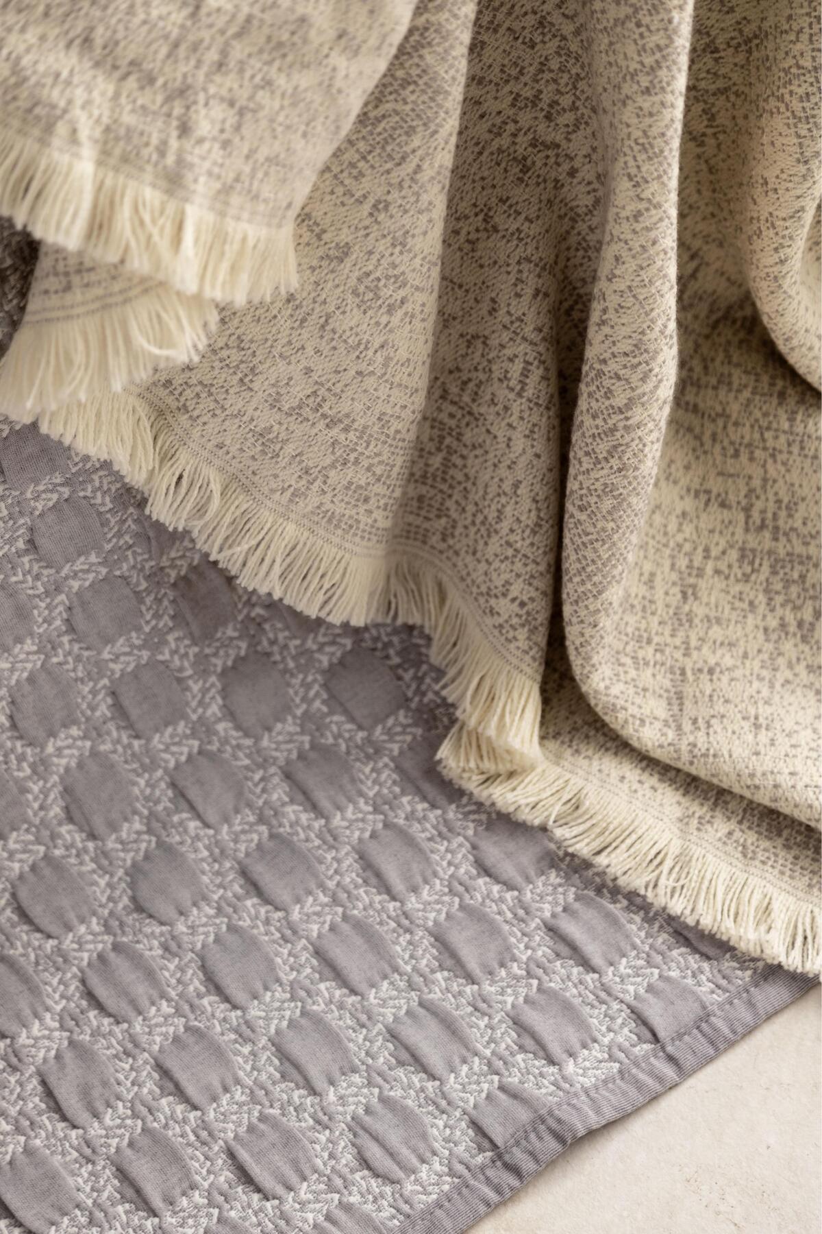 Apricitas Home Timeless Set Çift Kişilik Trona Gray