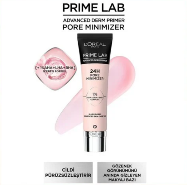Loreal Paris Makyaj Bazı Prime Lab Süper Gözenek Gizleyici