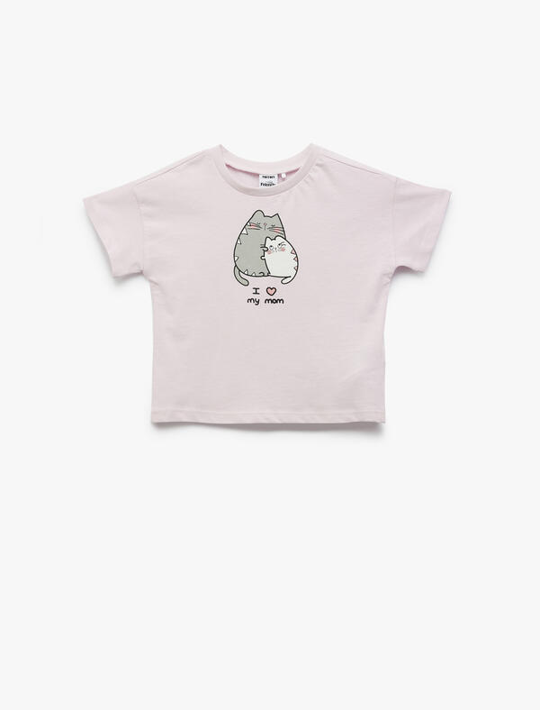 Koton Tişört Kız Bebek 5SMG10145AK Lila