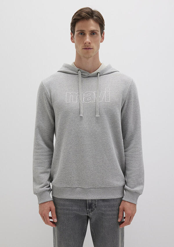 Mavi Sweatshirt M065606-28387 Açık Gri