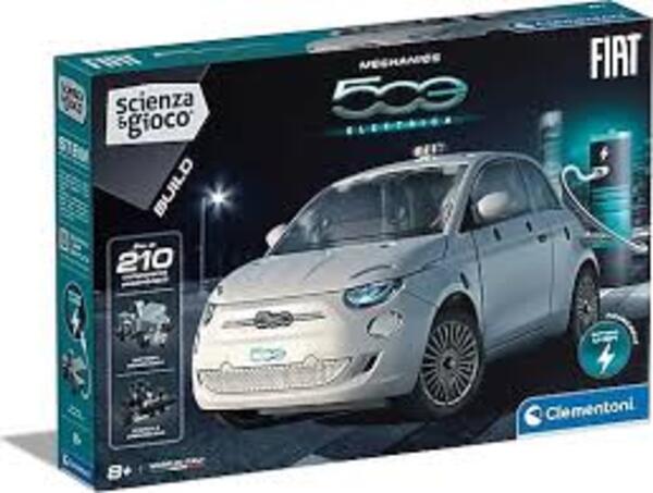Clementoni Mekanik Laboratuvarı Fiat 500 Elektrik CLE-75085TR