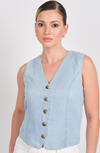 Only Bluz 15337941 Açık Mavi