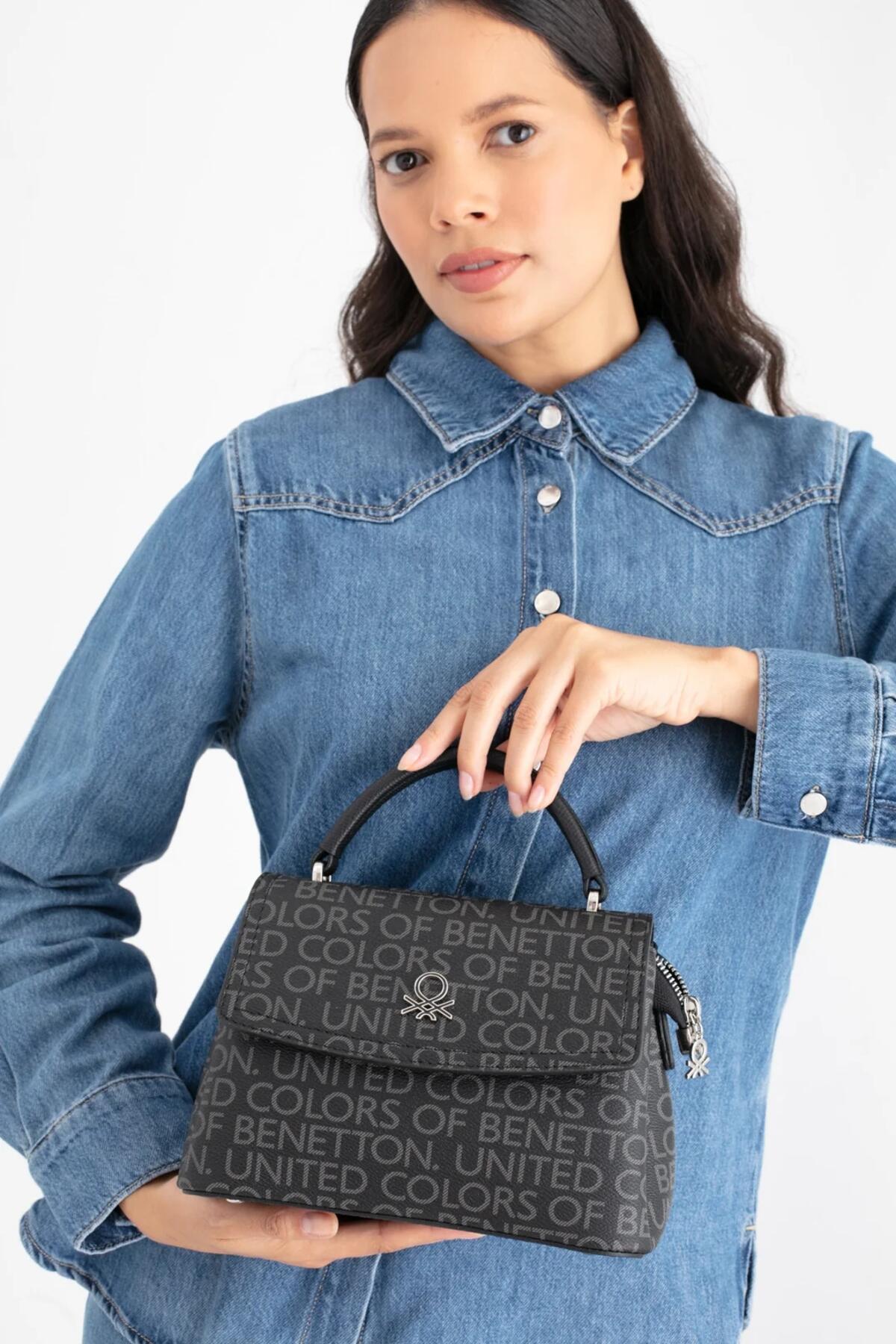 United Colors Of Benetton Kadın Çapraz Çanta BNT_1691 Siyah United Colors Of Benetton Kadın Çapraz Çanta BNT_1691 Siyah