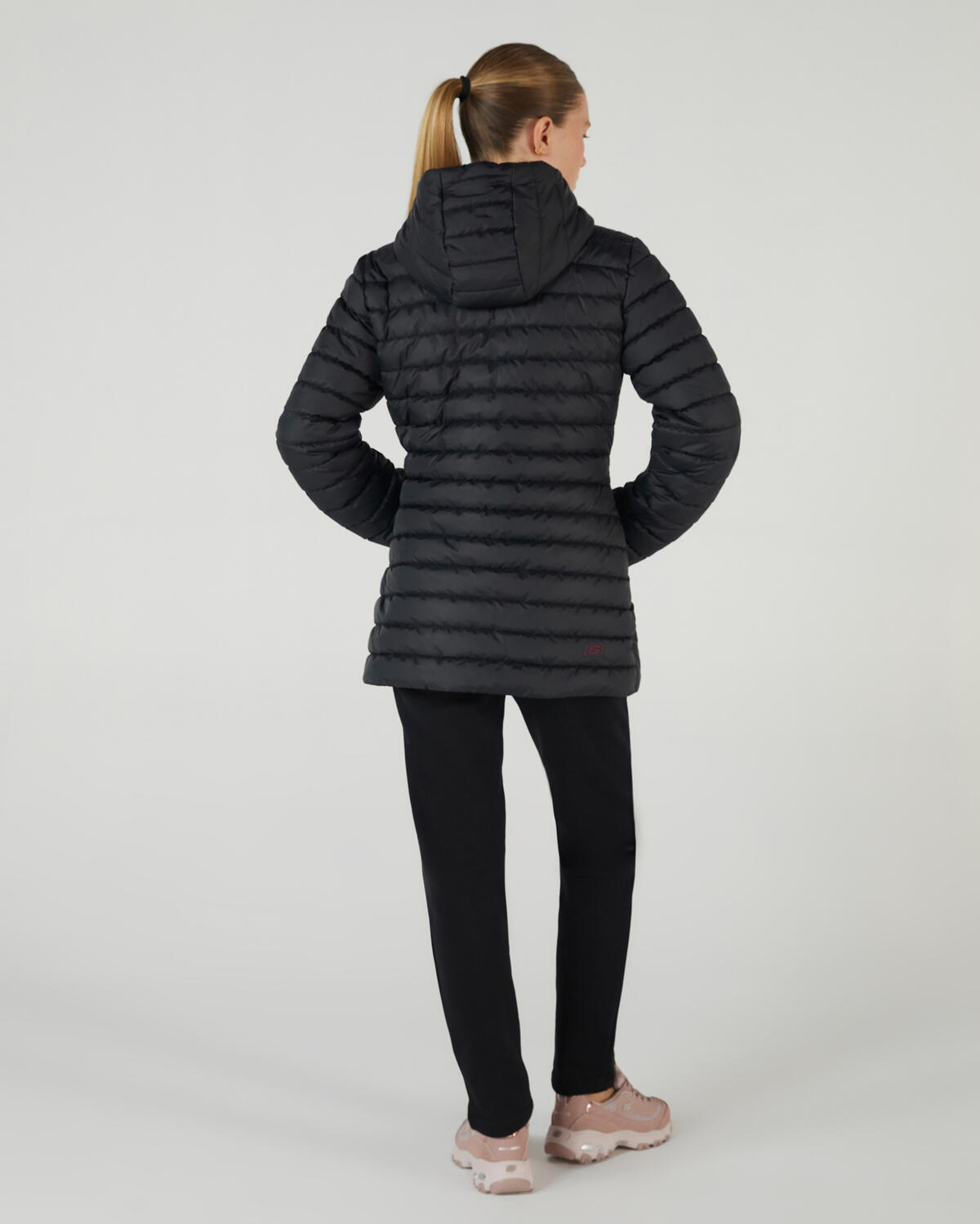 Skechers W Outerwear Polar Lining Padded Jacket S242101-001 Siyah