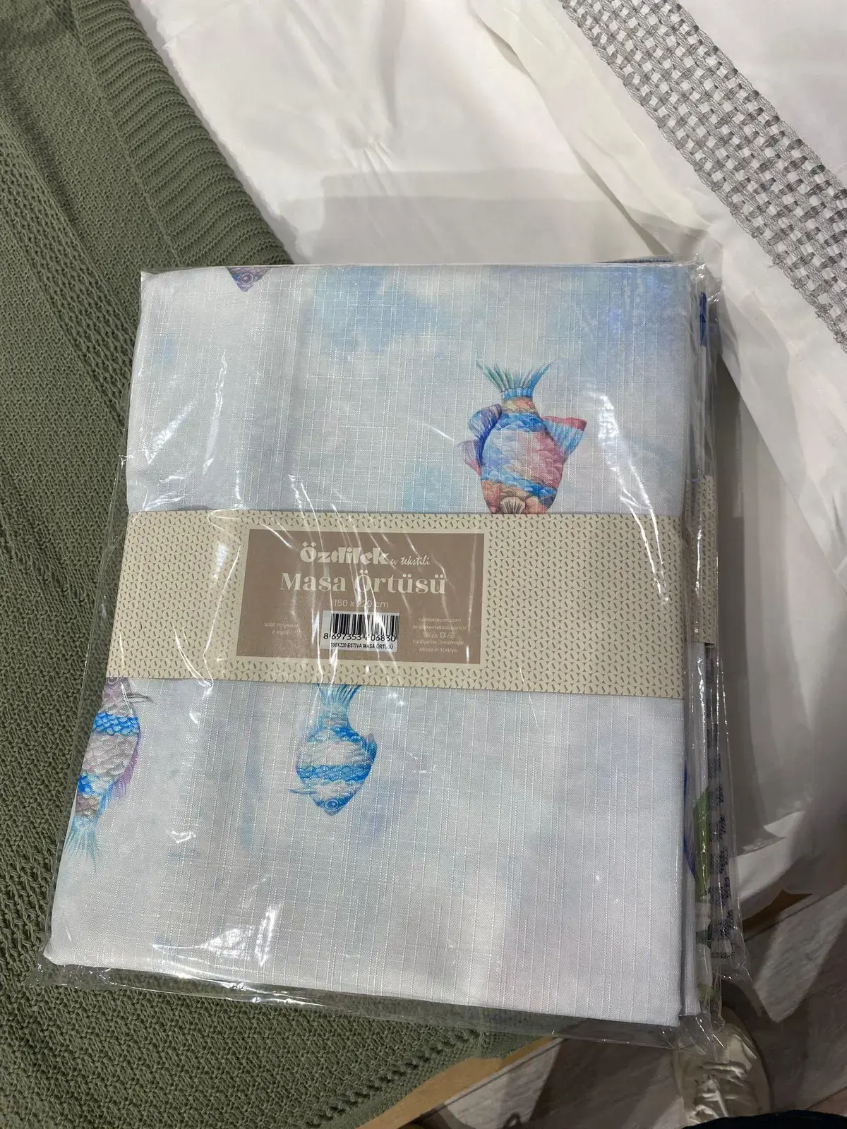 Özdilek Masa Örtüsü Baskılı 150*220 Estıva