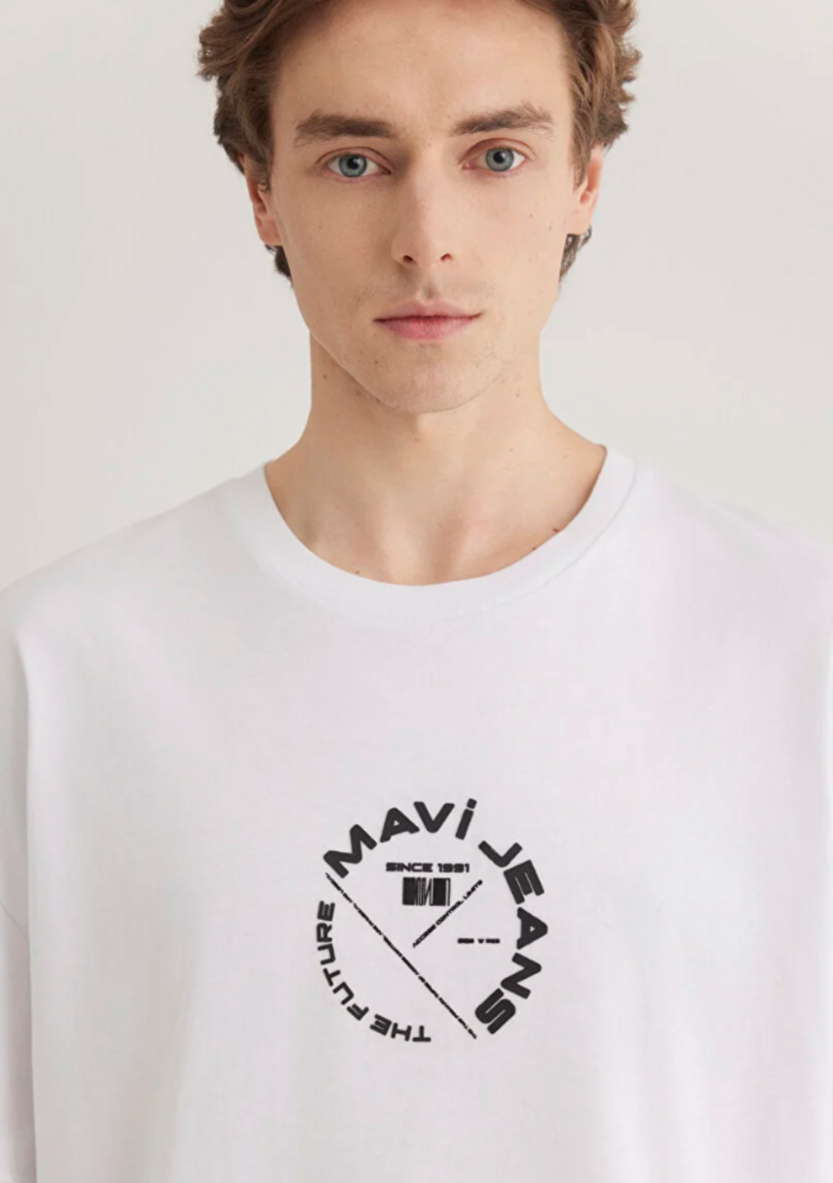 Mavi Tişört M0611719-620 Beyaz