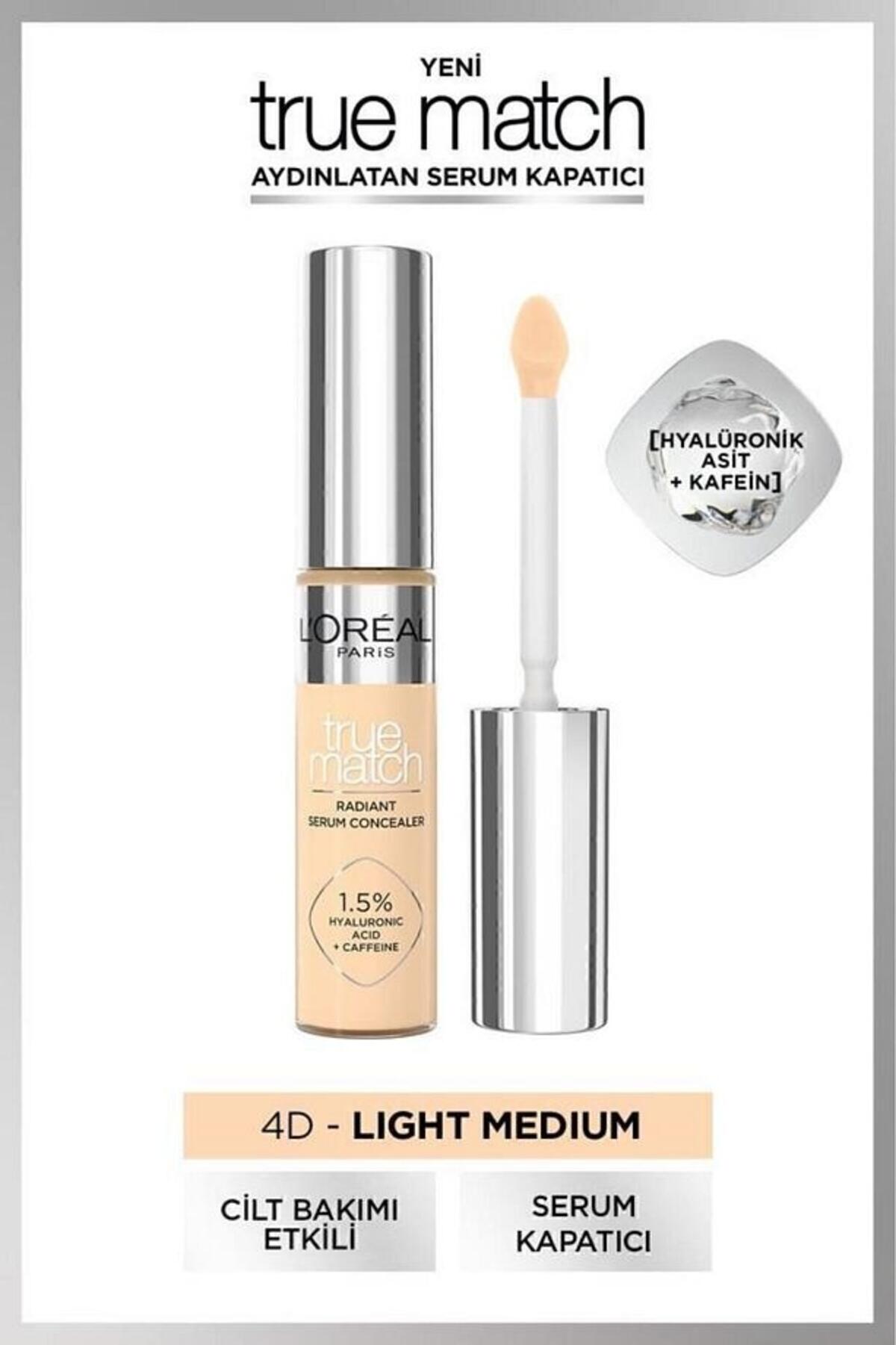 Loreal Paris Serum Kapatıcı True Match No:4D