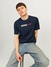 Jack&Jones Tişört 12233999 Koyu Mavi