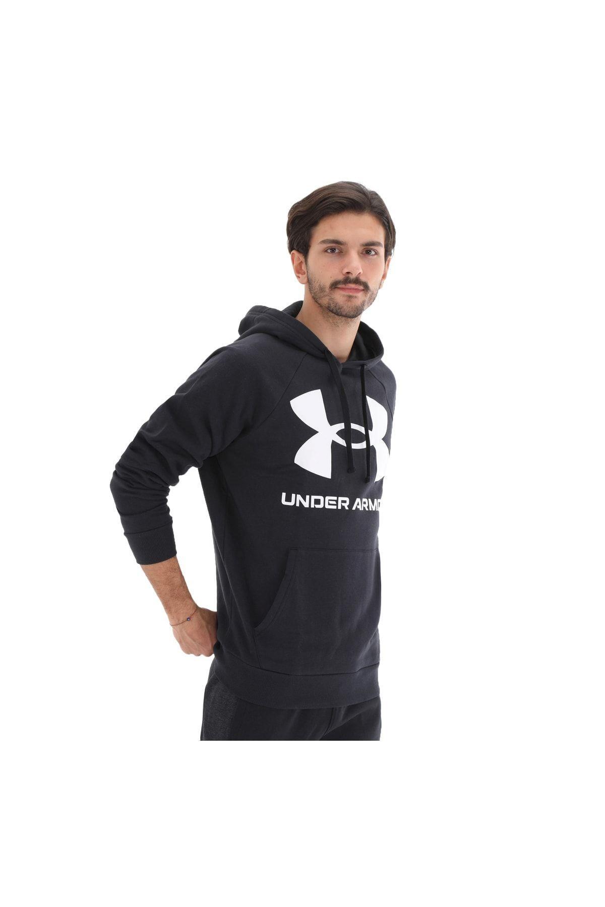 Under Armour Ua Rival Fleece Big Logo 1357093-001 Siyah