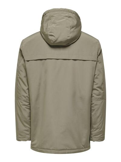 Only&Sons Parka 22022654 Yağ Yeşili