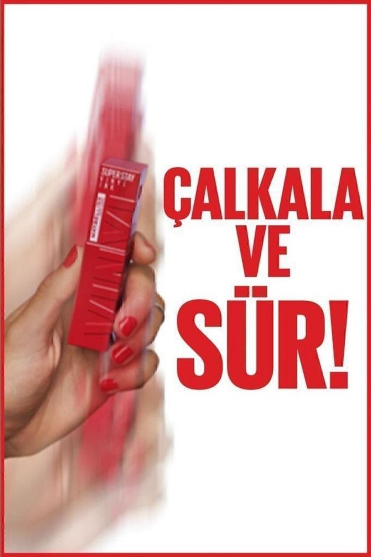 Maybelline Ruj Super Stay Vinyl Ink Likit Parlak No:50