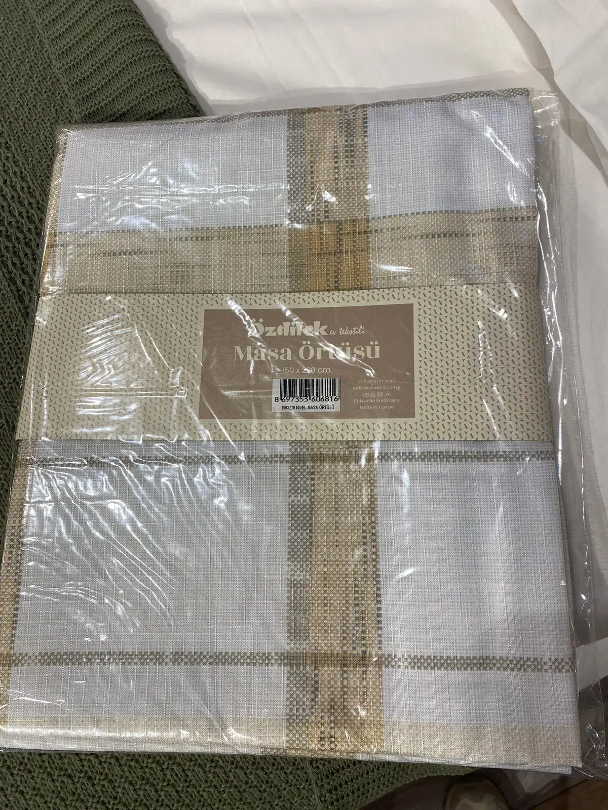 Özdilek Masa Örtüsü Baskılı 150*220 Nıvel