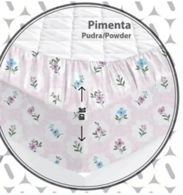 Özdilek Çarşaf Tek Kişilik Fitted Pımenta Pudra