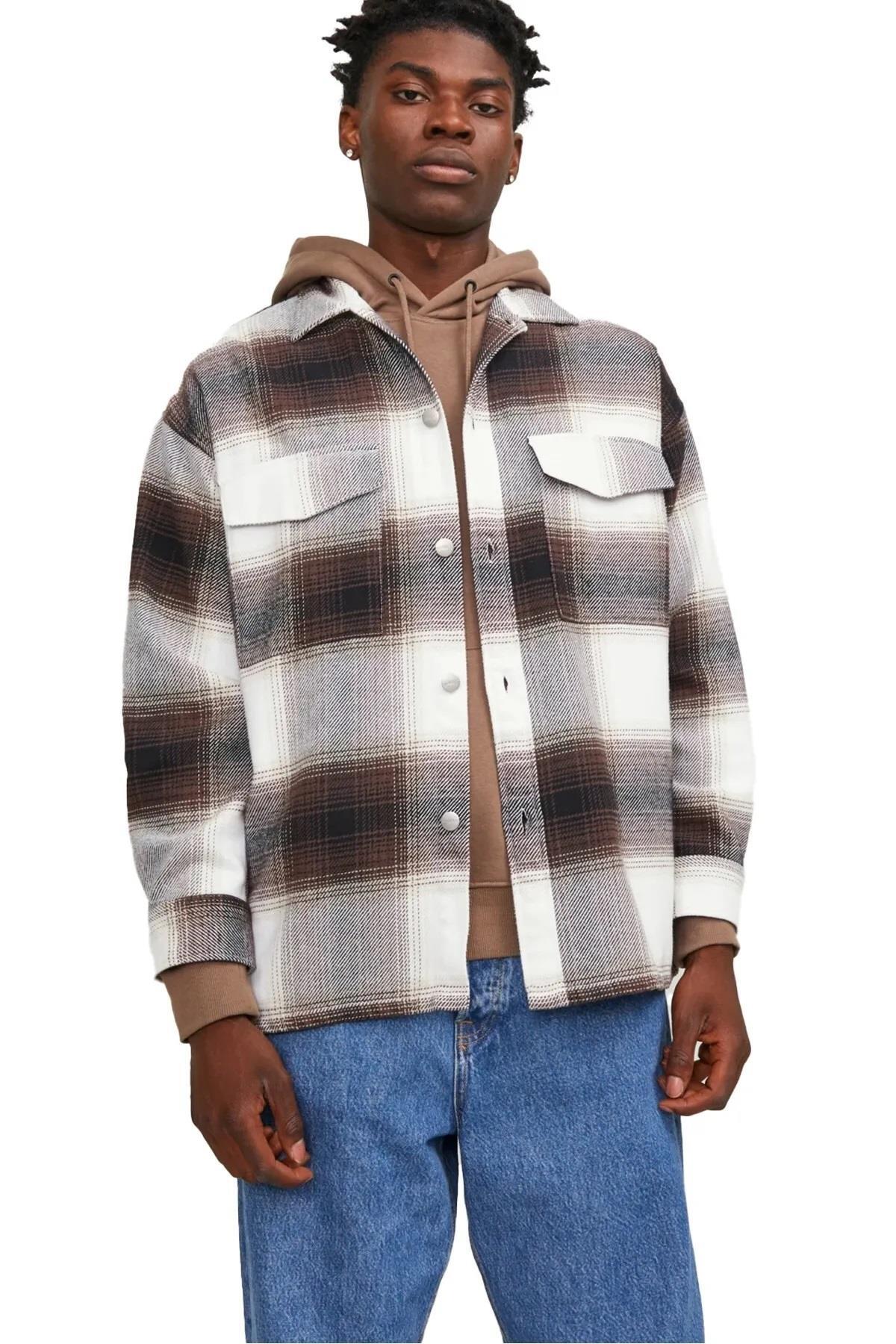 Jack&Jones Gömlek 12246825 Kahve