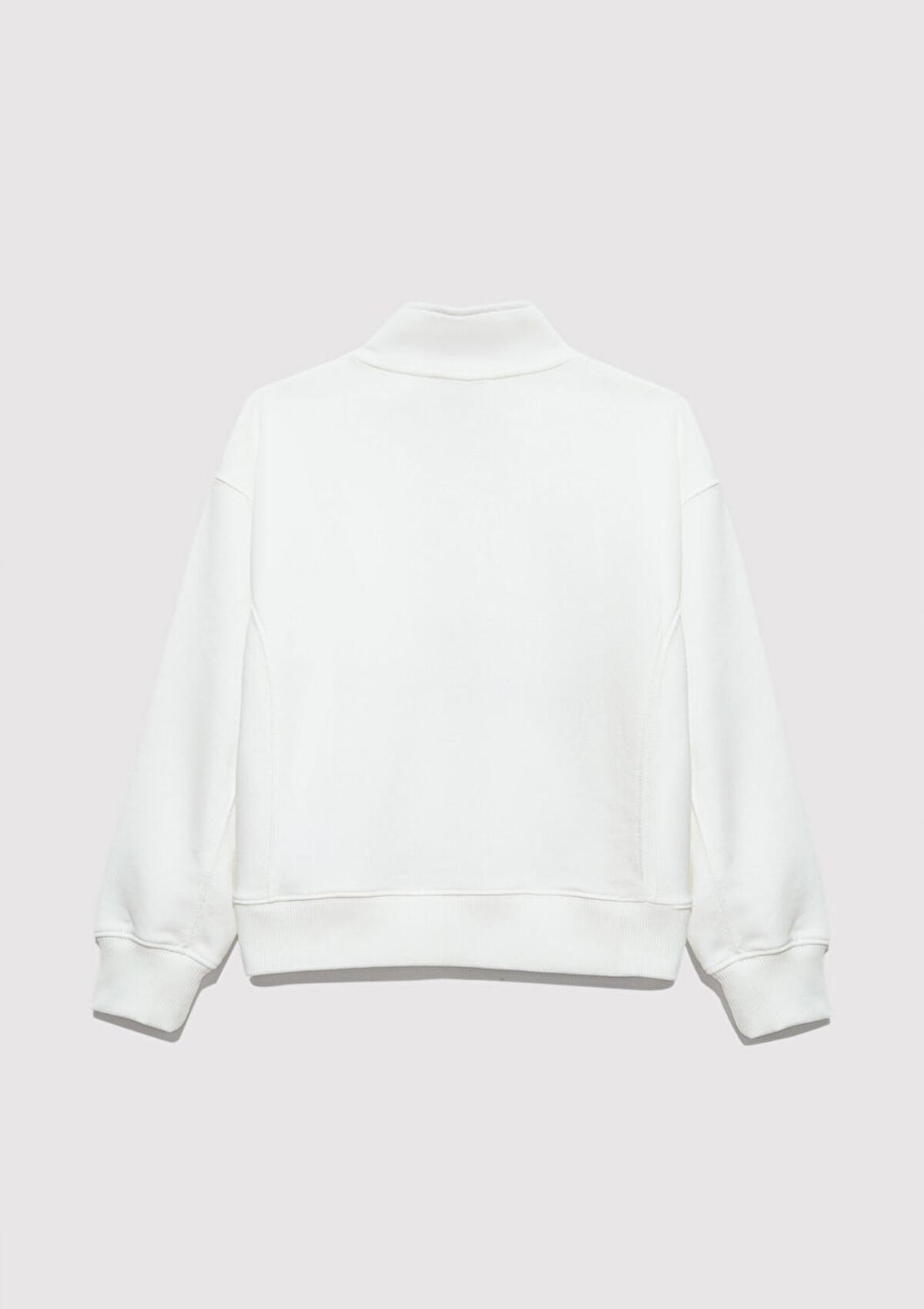 Mavi Sweatshirt Kız Çocuk M7S10130-70057 Beyaz