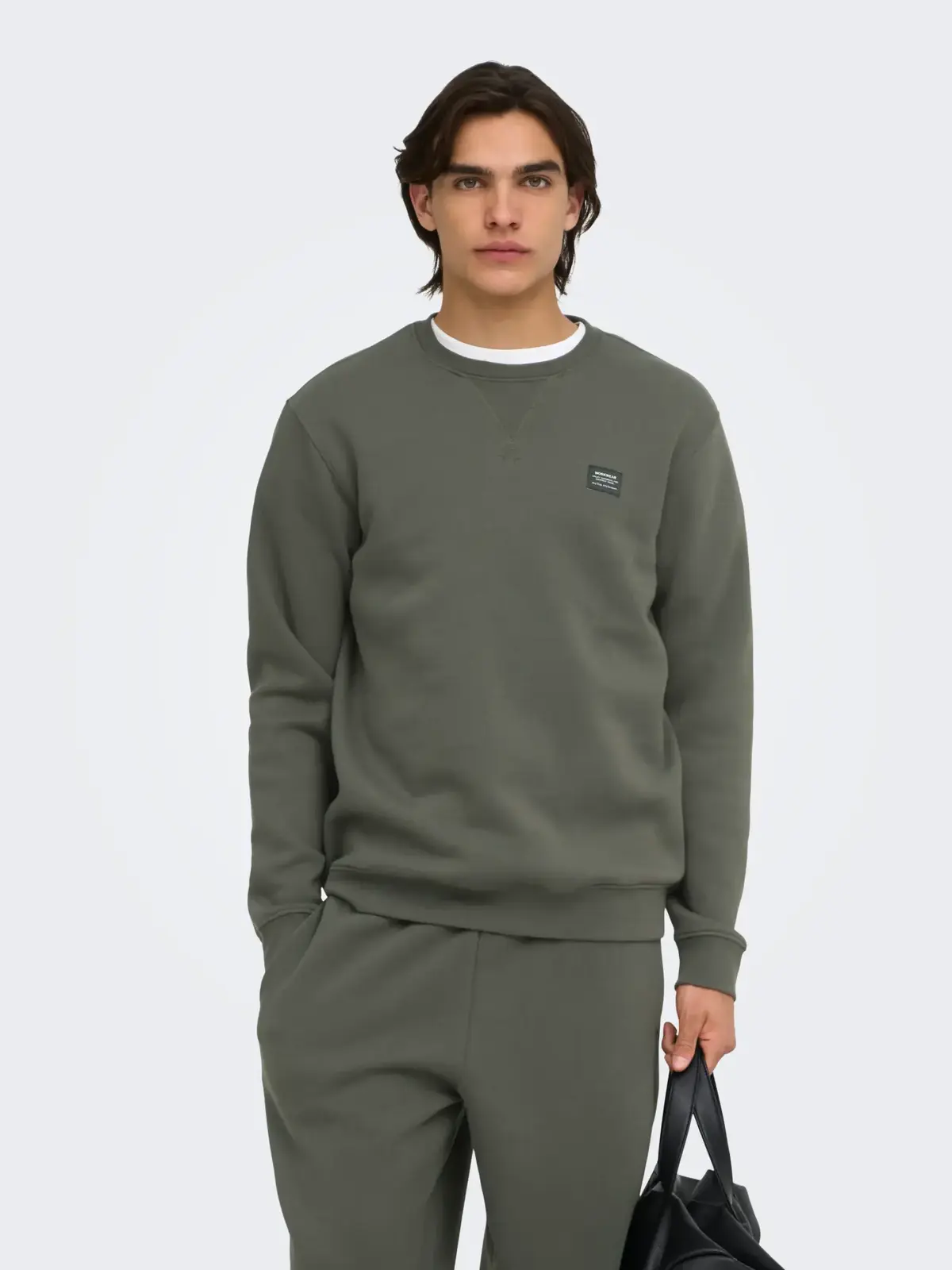 Only&Sons Erkek Sweatshirt 22033193 Haki