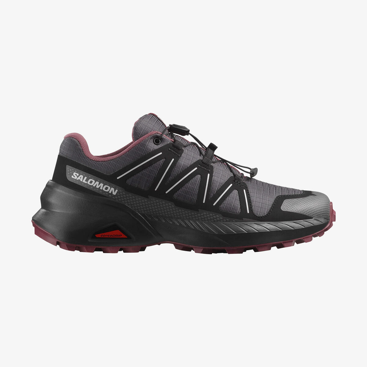 Salomon Speedcross Peak W L47974800 Gri-Siyah