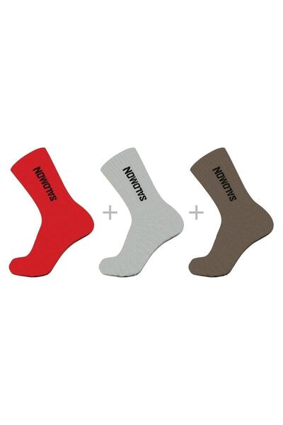 Salomon Çorap Everyday Crew 3Pack LC2169400 Multicolor 42-44