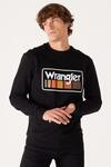 Wrangler Sweatshirt W646H1001 Siyah