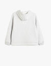 Koton Sweatshirt Kız Çocuk 5WKG10202AK Gri