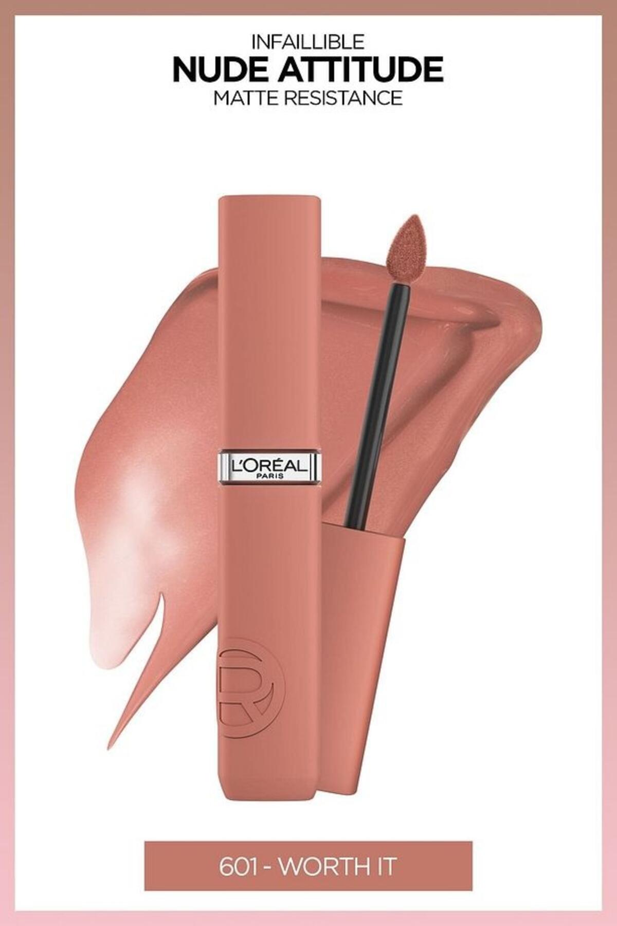 Loreal Paris Ruj Likit İnfaillible Matte Resistance No:601