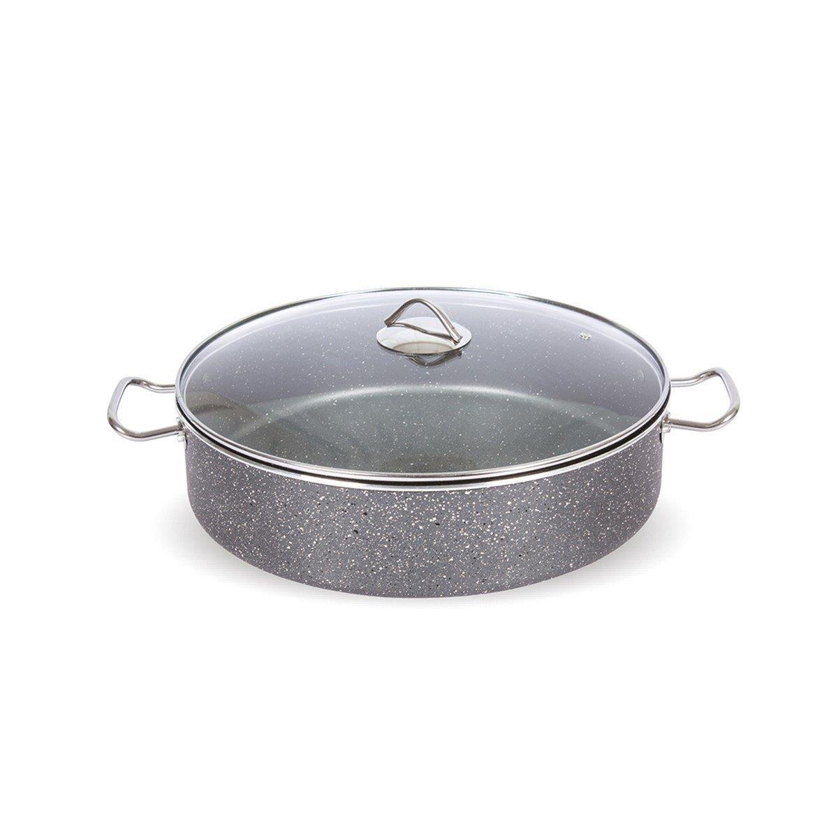 Fms Sığ Tencere 32Cm Granit Lüx Grimetal G2005Gris