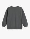 Koton Sweatshirt Erkek Çocuk 5WKB10231TK Antrasit