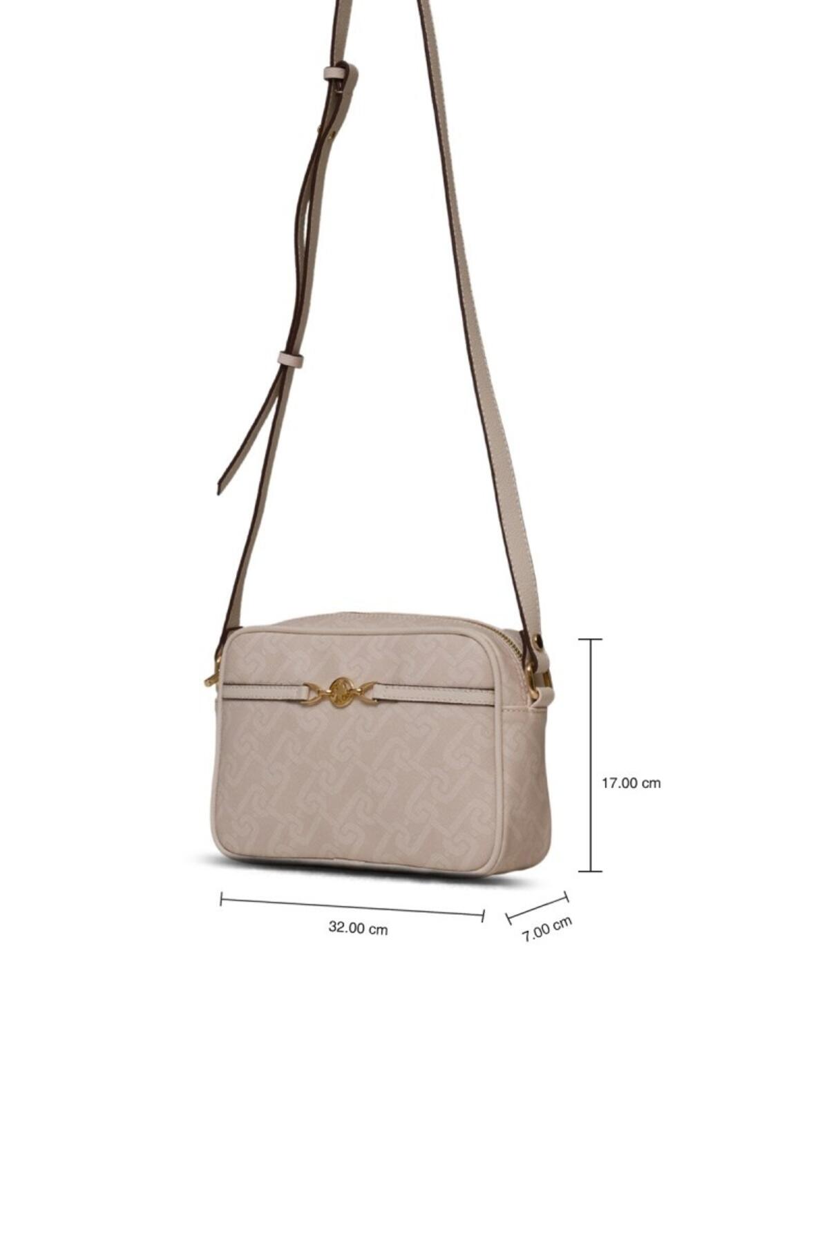 U.S. Polo Assn. Postacı Omuz Çanta US25109 Ekru