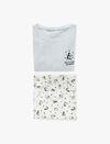 Koton Pijama Takımı 6WLK40155MK Ekru Desenli