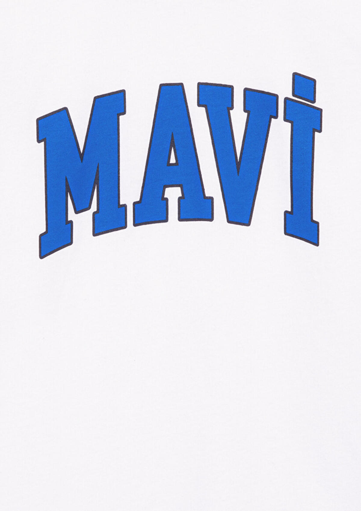 Mavi Tişört Erkek Çocuk M6610030-620 Beyaz