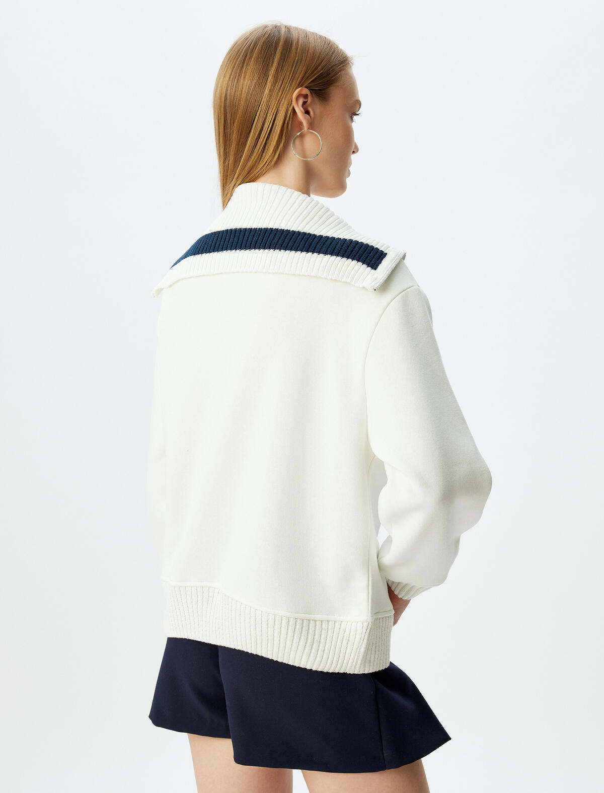 Koton Sweatshirt 5WAL10194IK Ekru