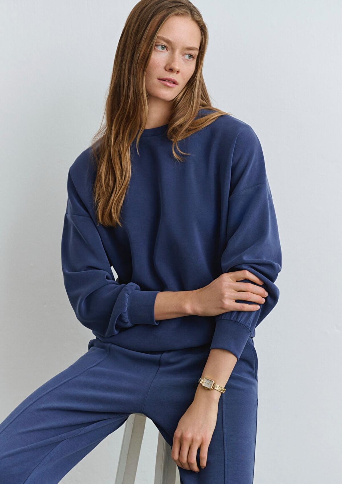 Mavi Sweatshirt M168837-70491 Lacivert