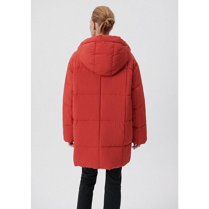 Mavi Parka M1110218-70403 Kırmızı