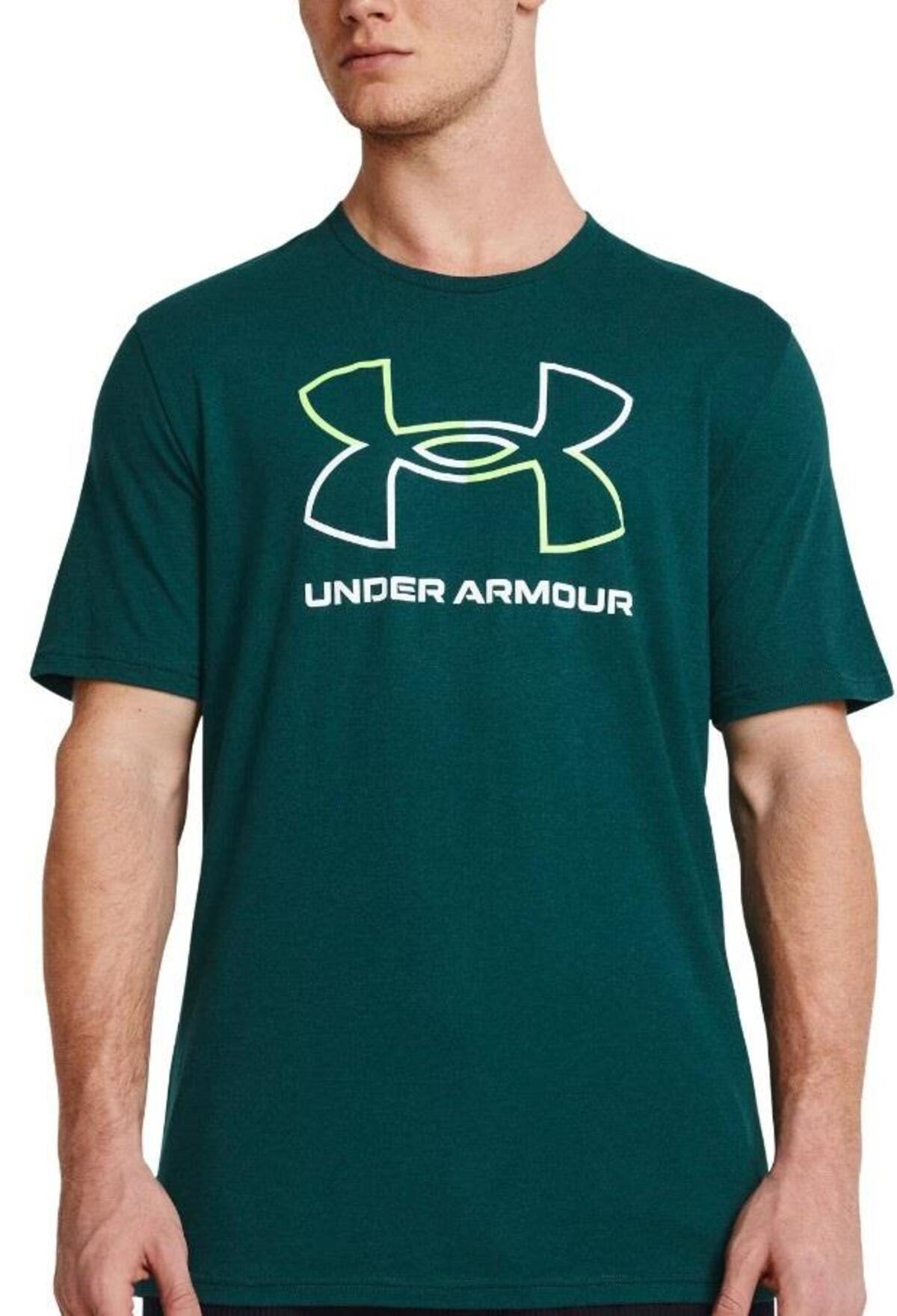 Under Armour Ua Gl Foundation Update Ss 1382915-449 Petrol Yeşili