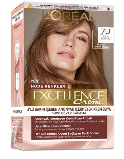 Excellence Saç Boyası No:7U Nude Kumral (Dy)