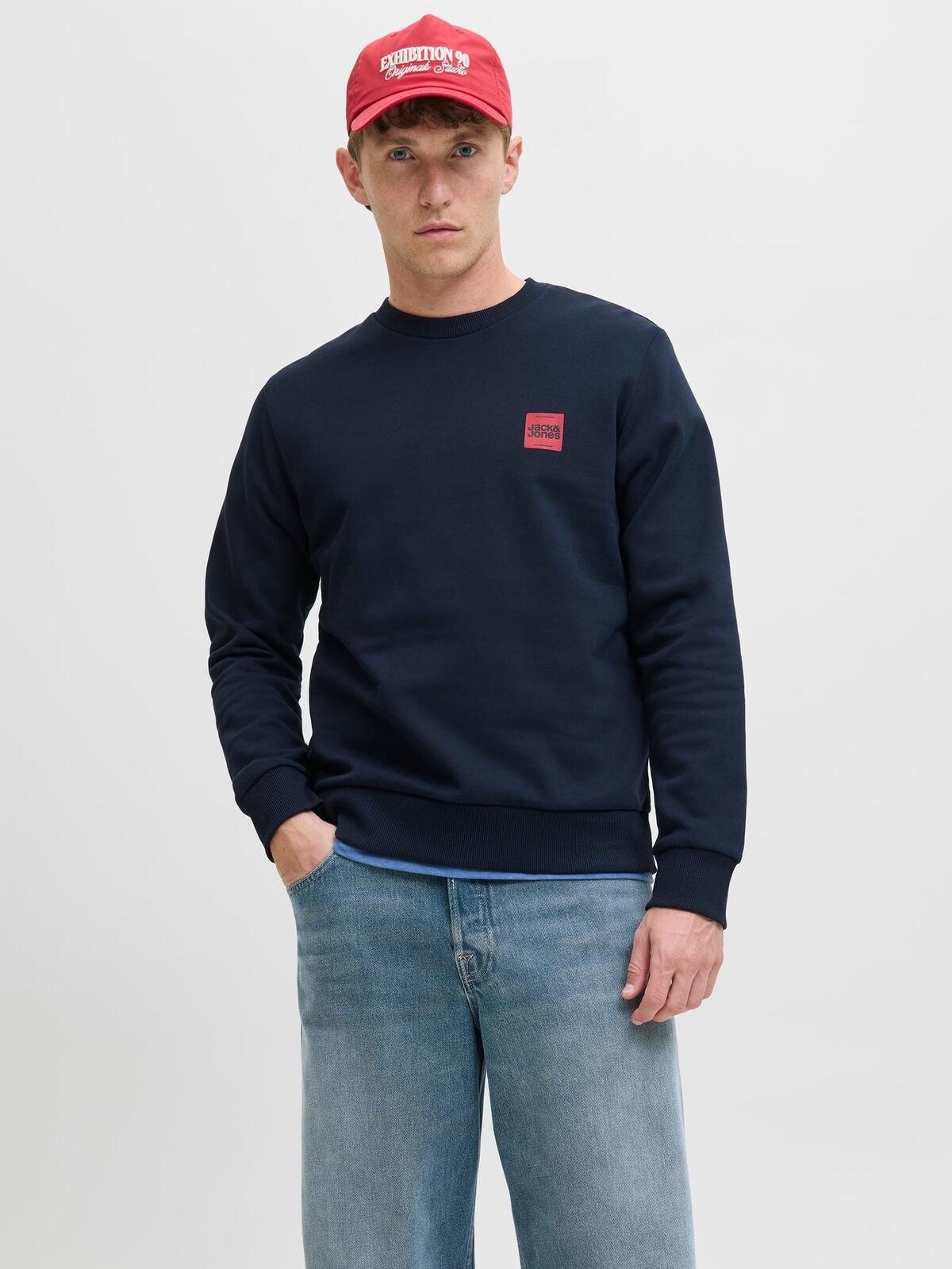 Jack&Jones Sweatshirt 12279256 Lacivert
