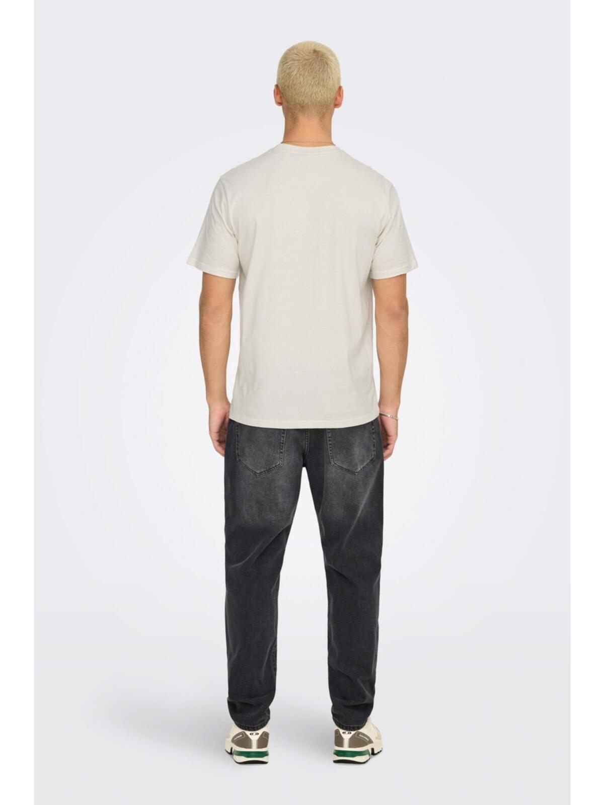 Only&Sons Tişört 22033190 Bej
