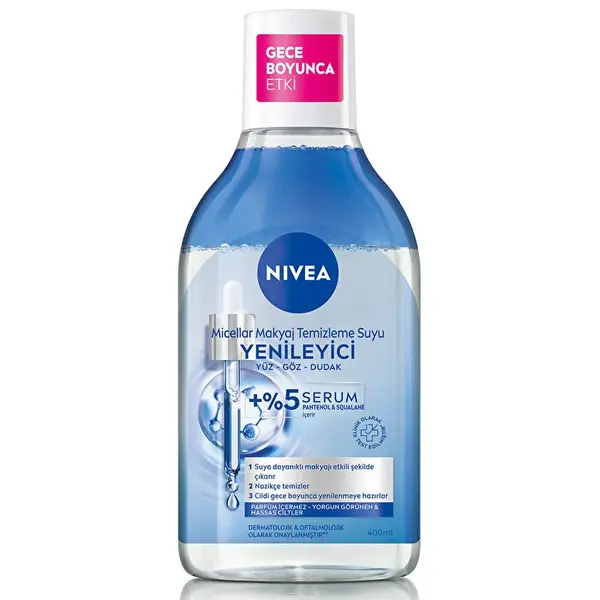 Nivea Makyaj Temizleme Suyu Micellair Yenileyici 400Ml