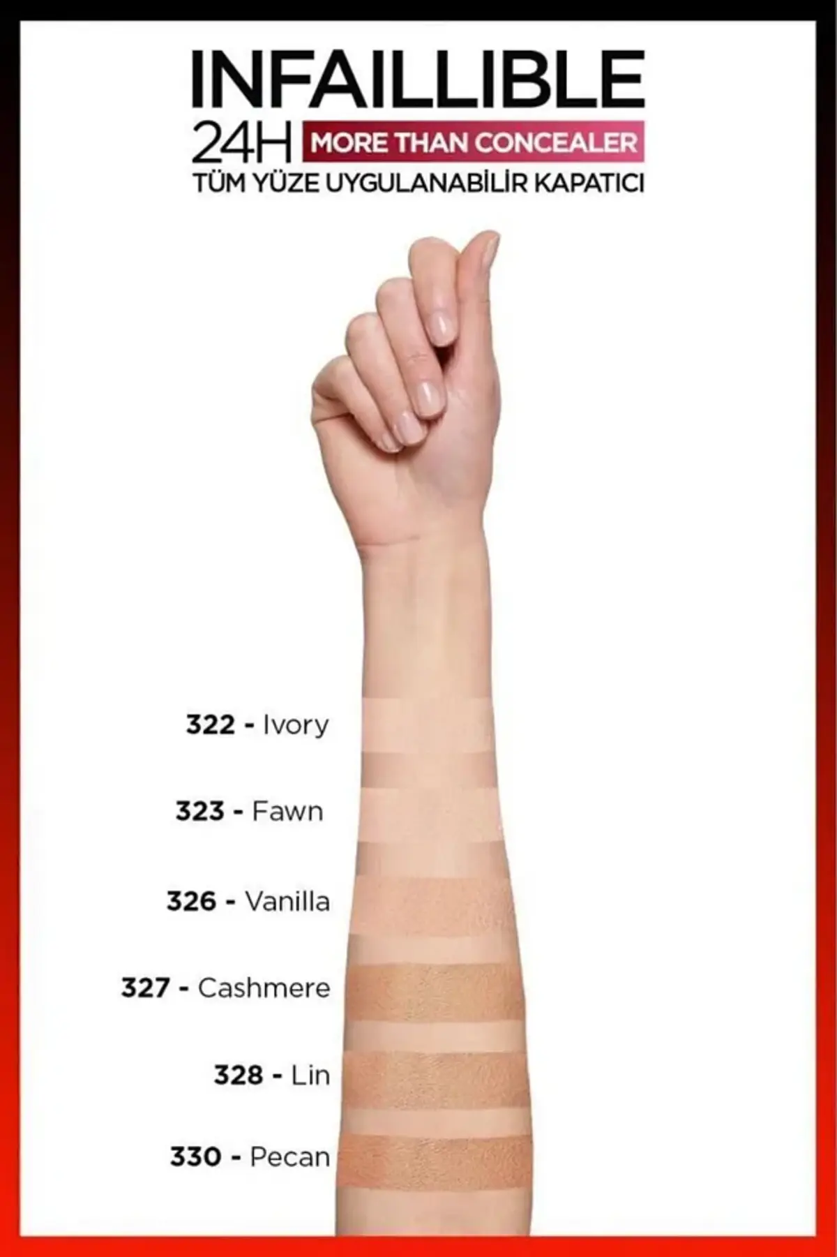 Loreal Paris Kapatıcı İnfaillible No:330