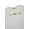Benetton Tişört Erkek Çocuk BNT-B21657 72784 Ekru