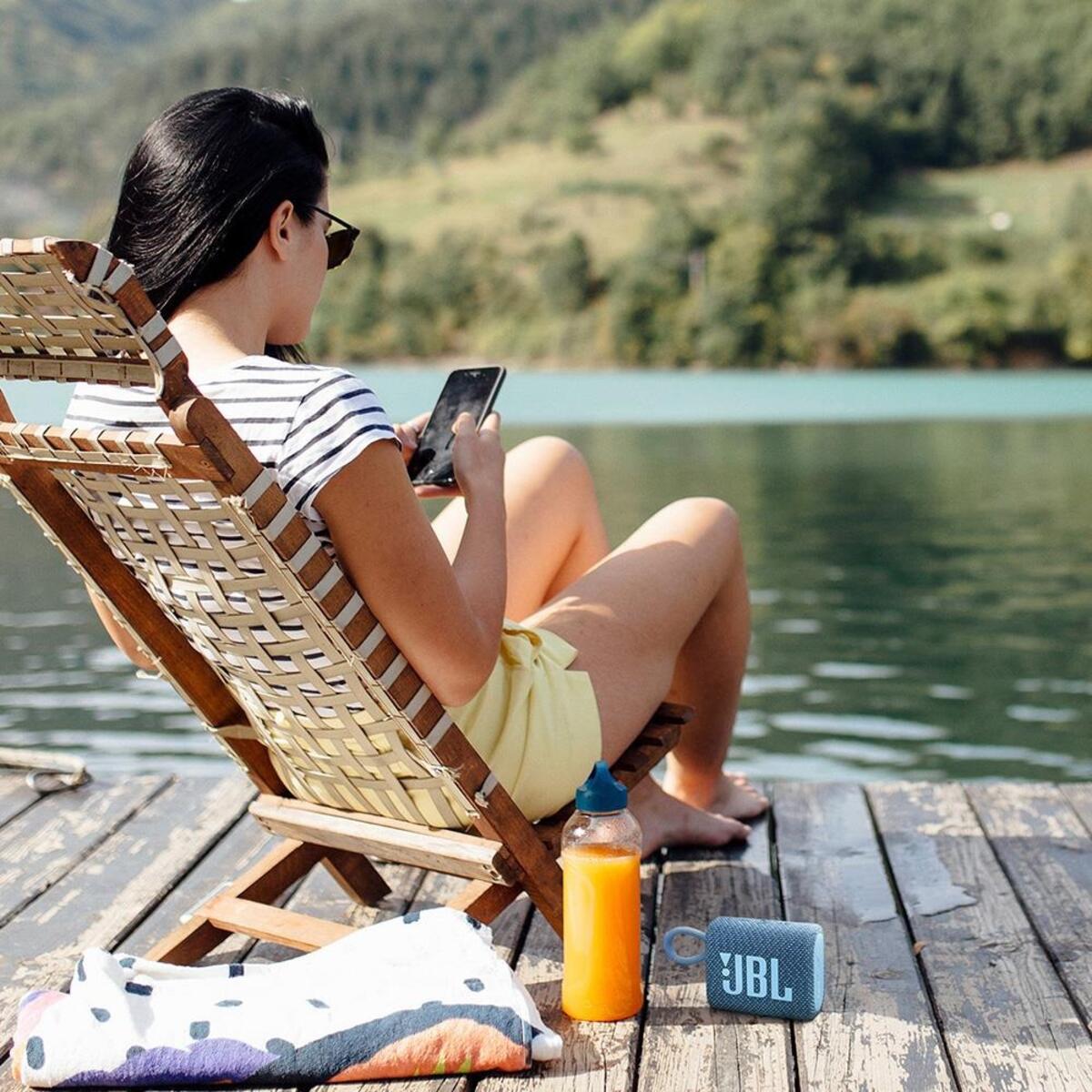 Jbl Mavitooth Taşınabilir Hoparlör Go 3 Mavi