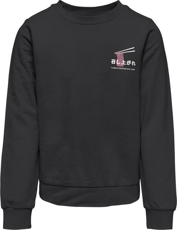 Only Kids Sweatshirt Kız Çocuk 15284543 Antrasit