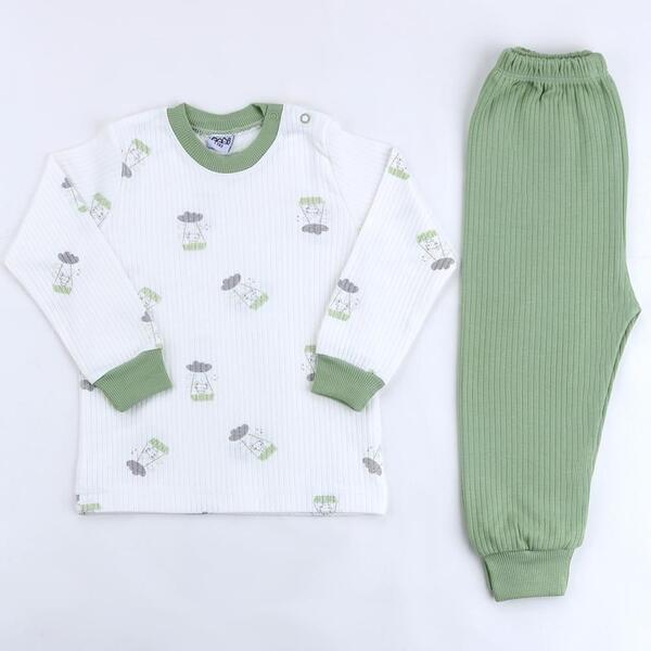 Sebi Pijama Takım 1-3 Yaş Paraşüt 9158