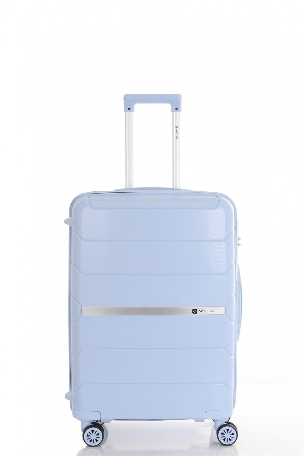 Mçs Pp Valiz V366 Sky Blue Küçük Boy