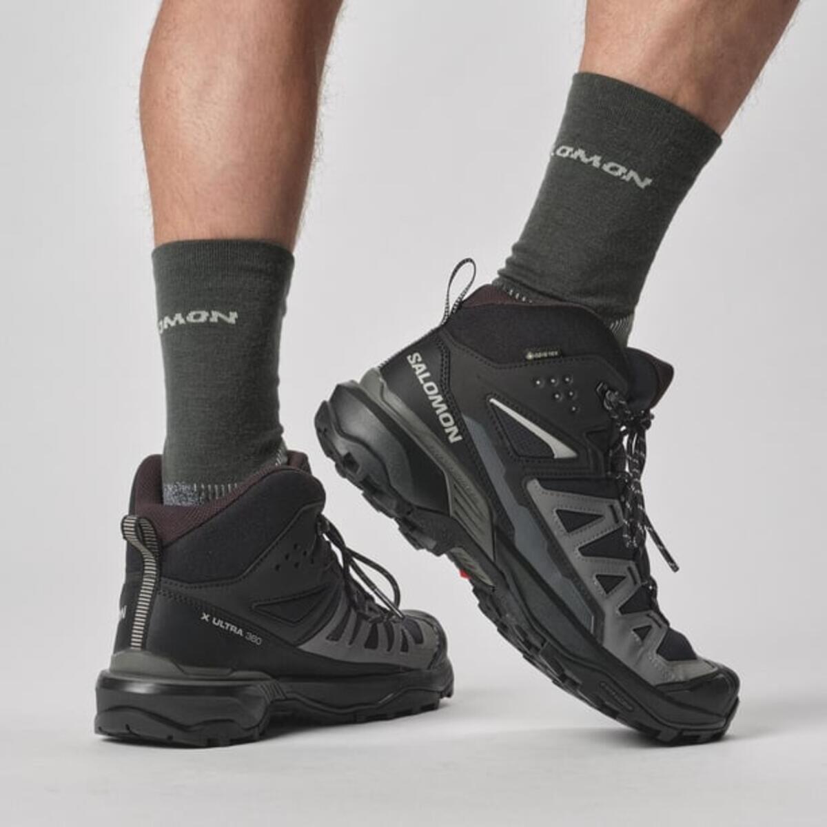 Salomon X Ultra 360 Mıd Gore-Tex L47447600 Siyah/Antrasit/Gri