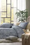 Özdilek Nevresim Takımı Çift Kişilik Ranforce Espıral Flor Mavi